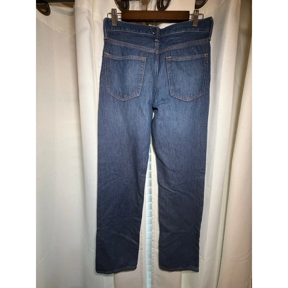 Gap Kids '90s Original Straight Jeans Youth Size 16 NWT Medium Wash Denim